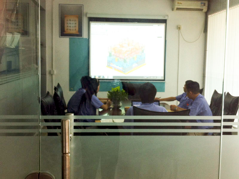 Product discussion meeting room